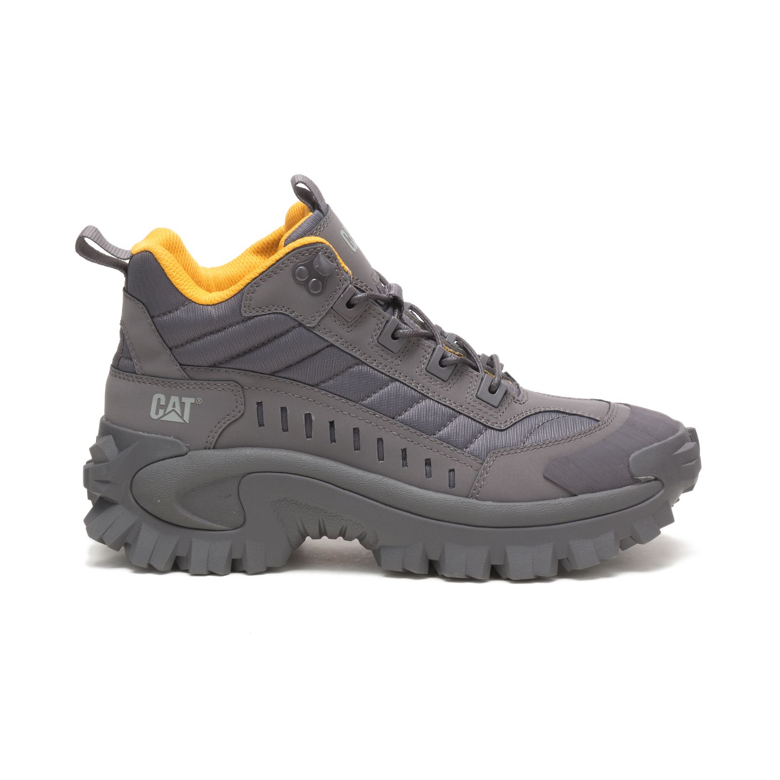 Caterpillar Intruder Mid - Mens Sneakers - deep grey - NZ (874VSZCXY)